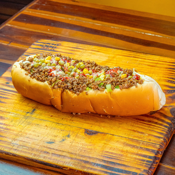 Passaporte fatiado mostrando recheios